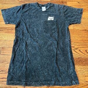 ripndip small black t shirt cat